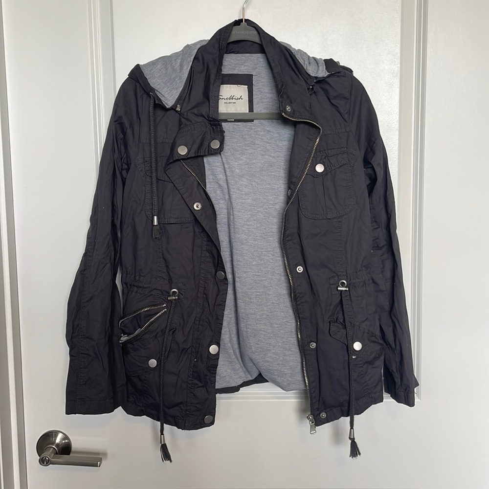 Dark Gray Utility Jacket